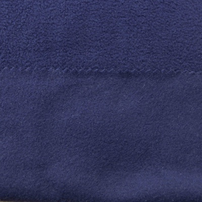 Флис DTY 19-3920, 180 г/м2, шир. 150 см, цвет т.синий - купить в Дербенте. Цена 646.04 руб.