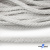Шнур плетеный d-6 мм круглый, 70% хлопок 30% полиэстер, уп.90+/-1 м, цв.1076-белый - купить в Дербенте. Цена: 588 руб.