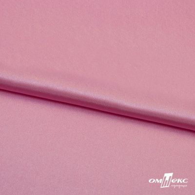 Поли креп-сатин 15-2216, 125 (+/-5) гр/м2, шир.150см, цвет розовый - купить в Дербенте. Цена 155.57 руб.