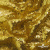 Сетка с пайетками, 188 гр/м2, шир.140см, цвет жёлтое золото - купить в Дербенте. Цена 505.15 руб.