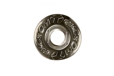 Кнопка металлическая "Альфа" с пружиной, 15 мм (уп. 720+/-20 шт), цвет никель - купить в Дербенте. Цена: 1 466.73 руб.