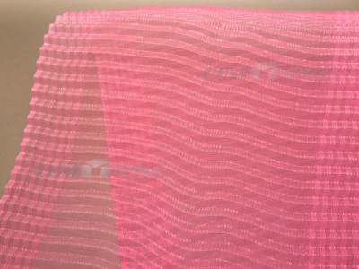 Лента капроновая "Гофре", шир. 110 мм/уп. 50 м, цвет розовый - купить в Дербенте. Цена: 35.60 руб.
