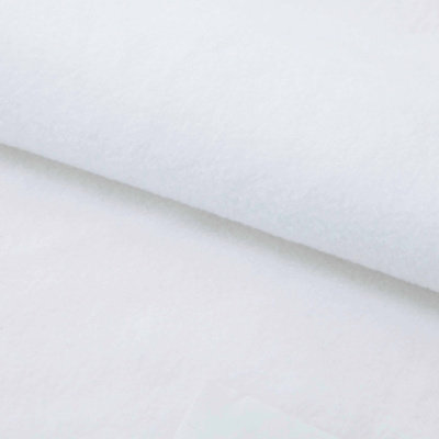 Флис DTY 240 г/м2, White/белый, 150 см (2,77м/кг) - купить в Дербенте. Цена 640.46 руб.