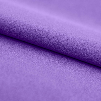 Креп стрейч Амузен 17-3323, 85 гр/м2, шир.150см, цвет фиолетовый - купить в Дербенте. Цена 196.05 руб.