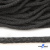 Шнур плетеный d-6 мм круглый, 70% хлопок 30% полиэстер, уп.90+/-1 м, цв.1088-т.серый - купить в Дербенте. Цена: 588 руб.