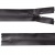 Молния водонепроницаемая PVC Т-7, 20 см, неразъемная, цвет (301)-т.серый - купить в Дербенте. Цена: 21.56 руб.