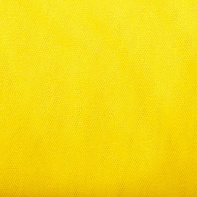 Фатин блестящий 16-70, 12 гр/м2, шир.300см, цвет жёлтый - купить в Дербенте. Цена 109.72 руб.