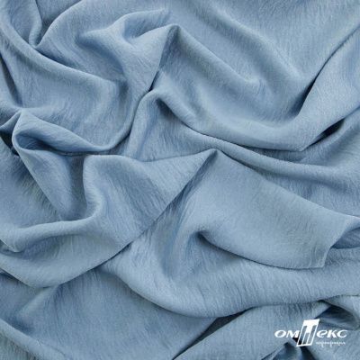 Ткань плательная Муар, 100% полиэстер,165 (+/-5) гр/м2, шир. 150 см, цв. Серо-голубой - купить в Дербенте. Цена 215.65 руб.