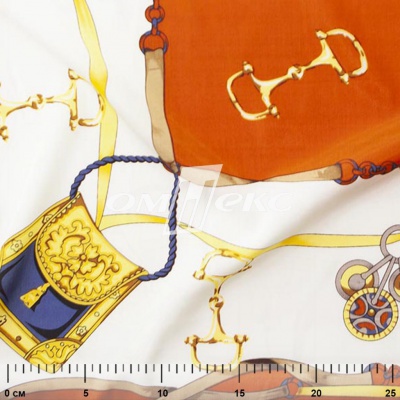 Плательная ткань "Софи" 15.1, 75 гр/м2, шир.150 см, принт этнический - купить в Дербенте. Цена 241.49 руб.