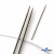Спицы для вязания металлические d-2.5 мм круговые на тросике 53 см - купить в Дербенте. Цена: 53.90 руб.