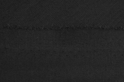 Трикотаж "Grange" BLACK 1# (2,38м/кг), 280 гр/м2, шир.150 см, цвет чёрно-серый - купить в Дербенте. Цена 861.22 руб.