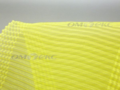 Лента капроновая "Гофре", шир. 110 мм/уп. 50 м, цвет жёлтый - купить в Дербенте. Цена: 33.37 руб.