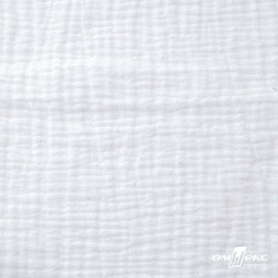 Ткань Муслин, 100% хлопок, 125 гр/м2, шир. 140 см #201 цв.(2)-белый - купить в Дербенте. Цена 464.97 руб.