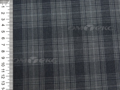 Ткань костюмная клетка 25235 2003, 185 гр/м2, шир.150см, цвет серый/сер - купить в Дербенте. Цена 
