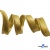Кант атласный 136, шир. 12 мм (в упак. 65,8 м), цвет золото - купить в Дербенте. Цена: 433.08 руб.