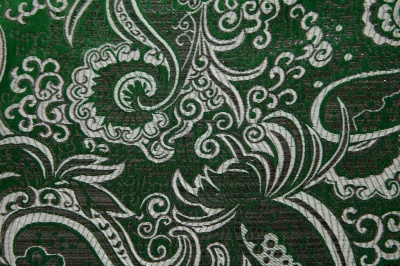 Ткань костюмная жаккард, 135 гр/м2, шир.150см, цвет зелёный№4 - купить в Дербенте. Цена 441.94 руб.