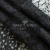 Кружевное полотно #4007, 145 гр/м2, шир.150см, цвет чёрный - купить в Дербенте. Цена 347.66 руб.