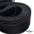 Регилиновая лента мягкая, пластик, шир.40мм, (уп.22+/-0,5м), цв.- черный - купить в Дербенте. Цена: 294 руб.