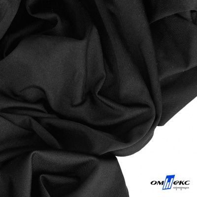 Бифлекс "ОмТекс", 200г/м2, 150см, цв.-черный (Black), блестящий - купить в Дербенте. Цена 1 487.87 руб.
