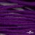 Шнур плетеный d-6 мм, круглый 70% хлопок 30% полиэстер, уп.90+/-1 м, цв.1084-фиолет - купить в Дербенте. Цена: 588 руб.