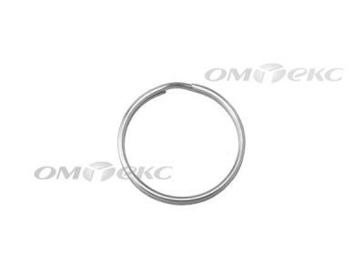 Кольцо металлическое d-20 мм, цв.-никель - купить в Дербенте. Цена: 3.19 руб.