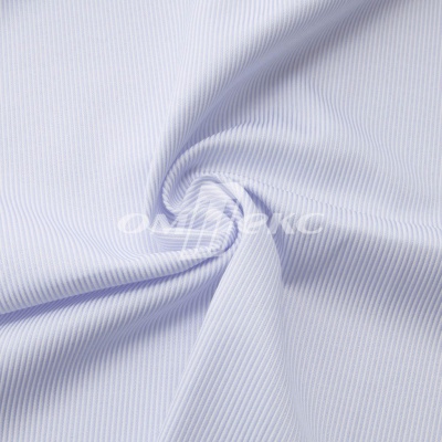 Ткань сорочечная Пула, 115 г/м2, 58% пэ,42% хл, шир.150 см, цв.1-голубой, (арт.107) - купить в Дербенте. Цена 306.69 руб.