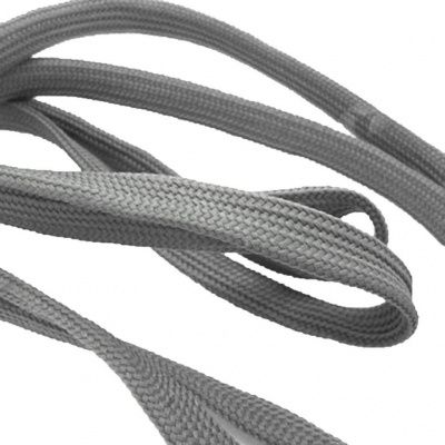 Шнурки т.5 80 см серый - купить в Дербенте. Цена: 16.76 руб.