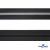 Рулонная молния с покрытием PVC спираль тип 3 (упак.270м) -черная с полосой СВО - купить в Дербенте. Цена: 12.74 руб.