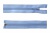 Спиральная молния Т5 351, 60 см, автомат, цвет св.голубой - купить в Дербенте. Цена: 14.21 руб.