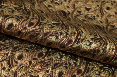 Ткань костюмная жаккард, 135 гр/м2, шир.150см, цвет бордо№17 - купить в Дербенте. Цена 441.94 руб.