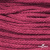Шнур плетеный d-6 мм, 70% хлопок 30% полиэстер, уп.90+/-1 м, цв.1068-фуксия - купить в Дербенте. Цена: 588 руб.