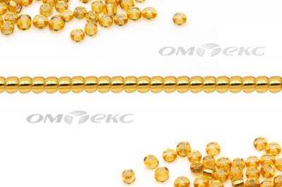 Бисер (SL) 11/0 ( упак.100 гр) цв.22 - золото - купить в Дербенте. Цена: 53.34 руб.