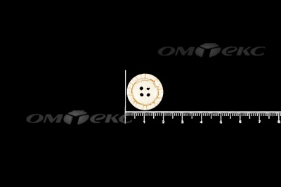 Пуговица деревянная круглая №33 (18мм) - купить в Дербенте. Цена: 2.55 руб.