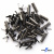 06032-Наконечник для шнура металл, отв. 4 мм, цв. тём.никель - купить в Дербенте. Цена: 9.60 руб.