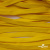 Шнур плетеный (плоский) d-12 мм, (уп.90+/-1м), 100% полиэстер, цв.269 - жёлтый - купить в Дербенте. Цена: 8.62 руб.