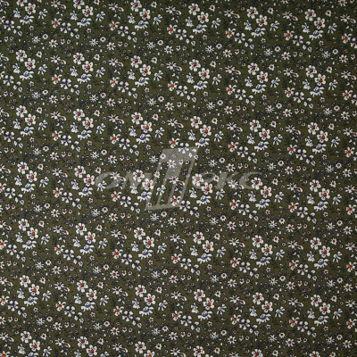 Плательная ткань "Фламенко" 11.2, 80 гр/м2, шир.150 см, принт растительный - купить в Дербенте. Цена 259.21 руб.