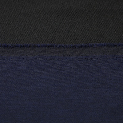 Ткань костюмная 26150 2009, 214 гр/м2, шир.150см, цвет т.синий - купить в Дербенте. Цена 358.58 руб.