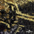 Трикотажное полотно, Сетка с пайетками, шир.130 см, #315, цв.-чёрный/золото - купить в Дербенте. Цена 693.39 руб.