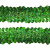 Тесьма с пайетками D4, шир. 30 мм/уп. 25+/-1 м, цвет зелёный - купить в Дербенте. Цена: 1 087.39 руб.