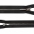 Молния металл Т-5 (2 сл.), 90 см, разъёмная, цвет чёрный - купить в Дербенте. Цена: 125.85 руб.