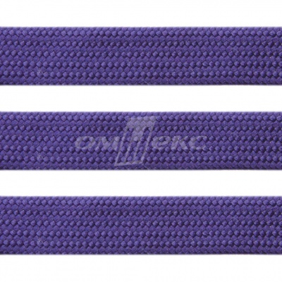 Шнур 15мм плоский (100+/-1м) №10 фиолетовый - купить в Дербенте. Цена: 10.21 руб.