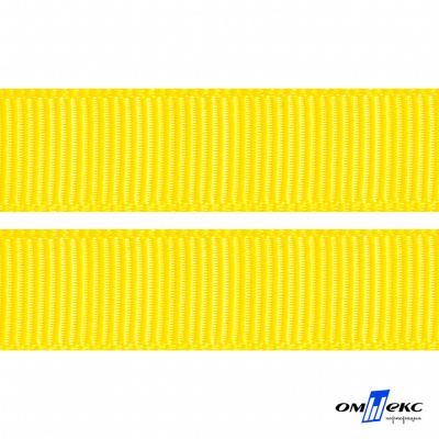 Репсовая лента 020, шир. 25 мм/уп. 50+/-1 м, цвет жёлтый - купить в Дербенте. Цена: 298.75 руб.