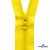 Спиральная молния Т5 131, 60 см, автомат, цвет жёлтый - купить в Дербенте. Цена: 14.21 руб.