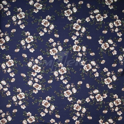 Плательная ткань "Фламенко" 3.2, 80 гр/м2, шир.150 см, принт растительный - купить в Дербенте. Цена 239.03 руб.