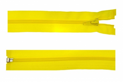 Спиральная молния Т5 131, 40 см, автомат, цвет жёлтый - купить в Дербенте. Цена: 13.03 руб.