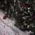 Сетка с вышивкой "Мадрид" 135 г/м2, 100% нейлон, ширина 130 см, Цвет 4/Черный - купить в Дербенте. Цена 980 руб.