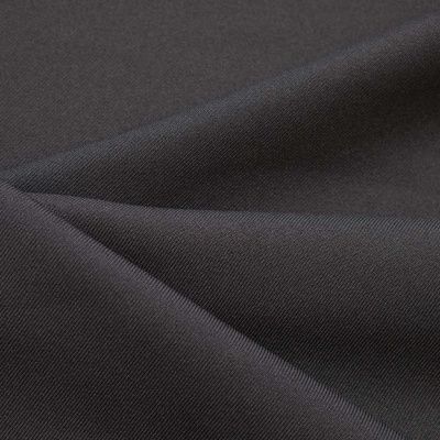 Ткань костюмная 21010 2186, 225 гр/м2, шир.150см, цвет т.серый - купить в Дербенте. Цена 390.73 руб.