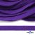 Шнур плетеный d-8 мм плоский, 70% хлопок 30% полиэстер, уп.85+/-1 м, цв.1030-фиолет - купить в Дербенте. Цена: 735 руб.