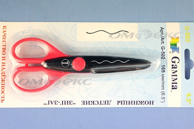 Ножницы G-502 детские 165 мм - купить в Дербенте. Цена: 292.21 руб.