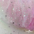 Сетка Фатин Глитер Спейс, 12 (+/-5) гр/м2, шир.150 см, 16-12/розовый - купить в Дербенте. Цена 202.08 руб.